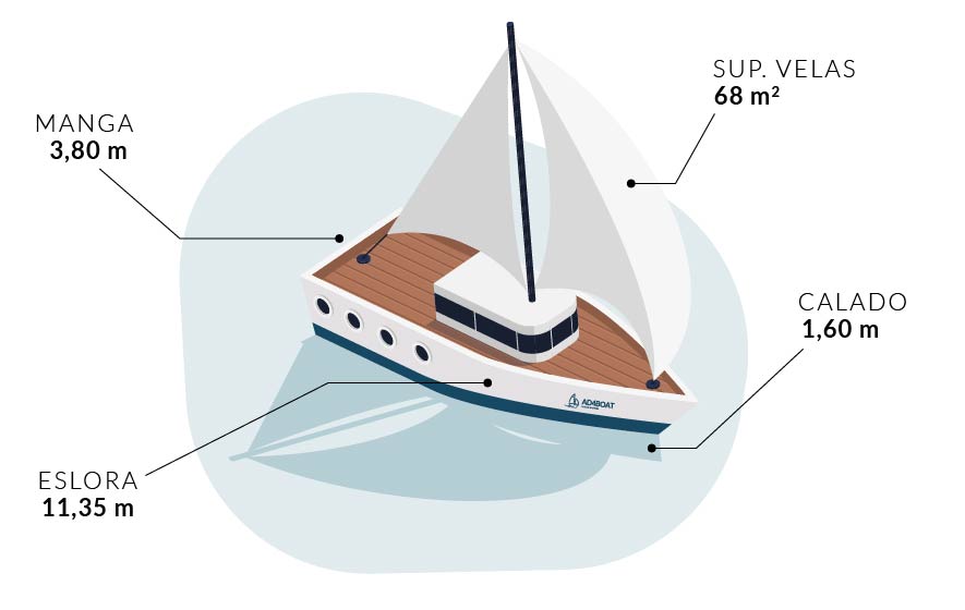 medidas bavaeria 37 cruiser Jappy